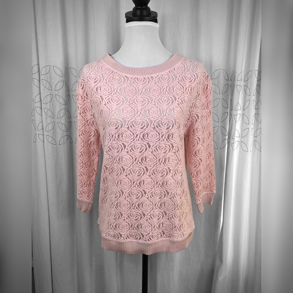 Pink lace top 🖤